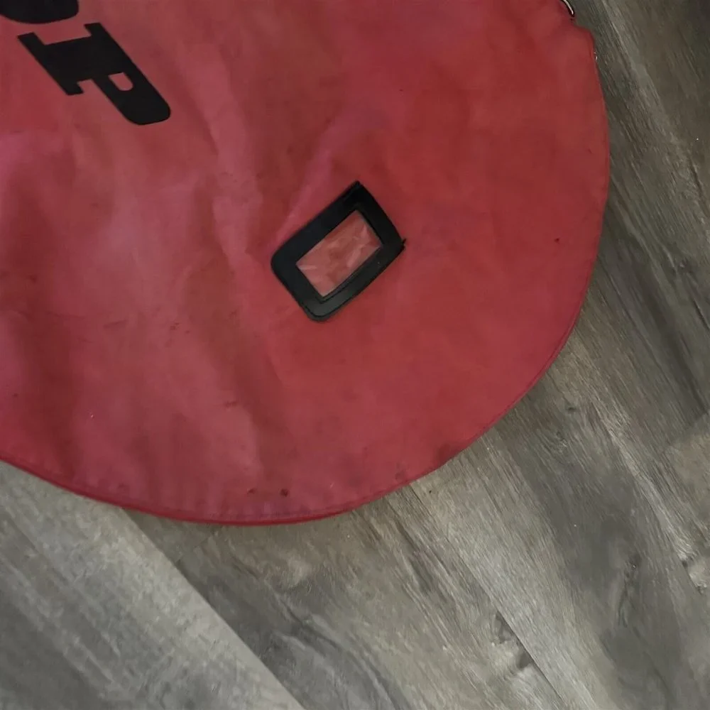 Red Dunlop Golf Club Bag Soft Travel Case